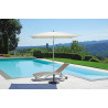 Set 5 ombrelloni Scirocco Paragon Olefin 2x2 alluminio Moia