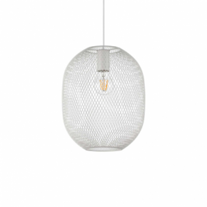Lampada A Sospensione Net Sp1 D24 Bianco Ideal-Lux