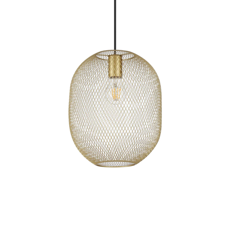 Lampada A Sospensione Net Sp1 D24 Oro Ideal-Lux