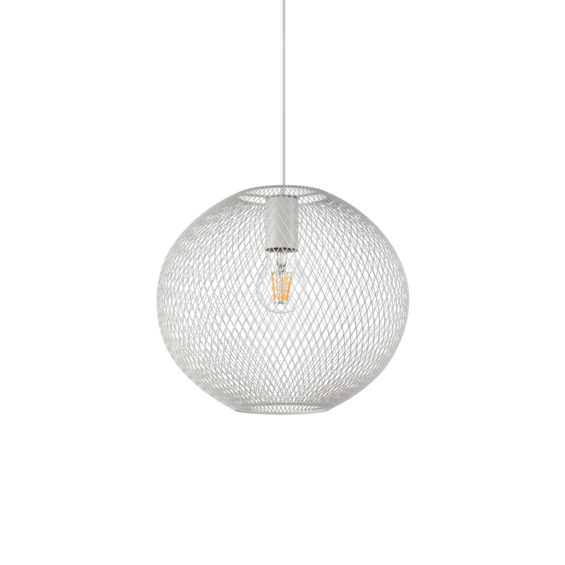 Lampada A Sospensione Net Sp1 D29 Bianco Ideal-Lux