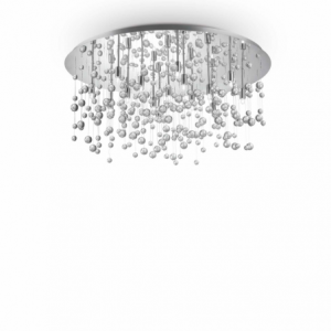 Lampada Da Soffitto Neve Pl15 Cromo Ideal-Lux