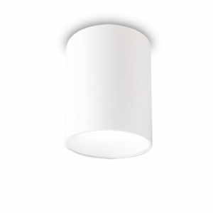 Lampada Da Soffitto Nitro Pl Round D10 Bianco Ideal-Lux