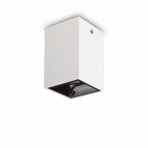 Lampada Da Soffitto Nitro Pl Square D07 Bianco Ideal-Lux