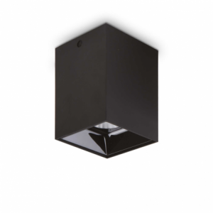 Lampada Da Soffitto Nitro Pl Square D10 Nero Ideal-Lux