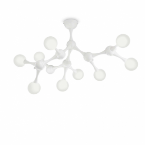Lampada Da Soffitto Nodino Pl9 Bianco Ideal-Lux