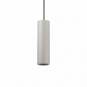 Lampada A Sospensione Oak Sp1 Round Cemento Ideal-Lux