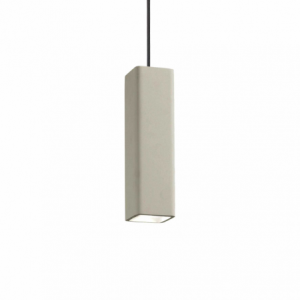 Lampada A Sospensione Oak Sp1 Square Cemento Ideal-Lux