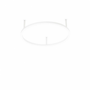 Lampada Da Soffitto Oracle Slim Pl D050 Round 3000K On-Off Wh Ideal-Lux