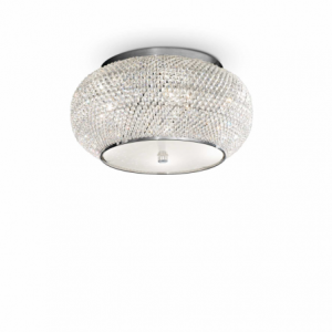 Lampada Da Soffitto Pasha' Pl6 Cromo Ideal-Lux
