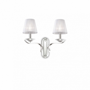 Lampada Da Parete Pegaso Ap2 Bianco Ideal-Lux