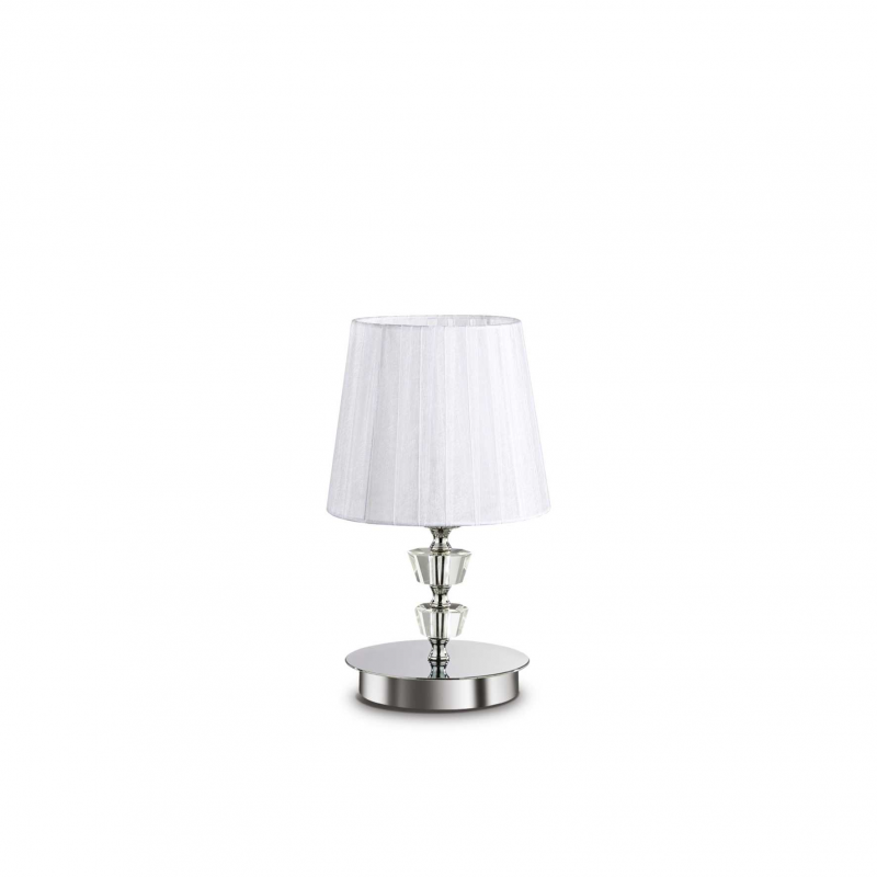 Lampada Da Tavolo Pegaso Tl1 Small Bianco Ideal-Lux