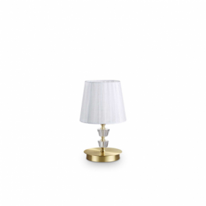 Lampada Da Tavolo Pegaso Tl1 Small Ottone Ideal-Lux