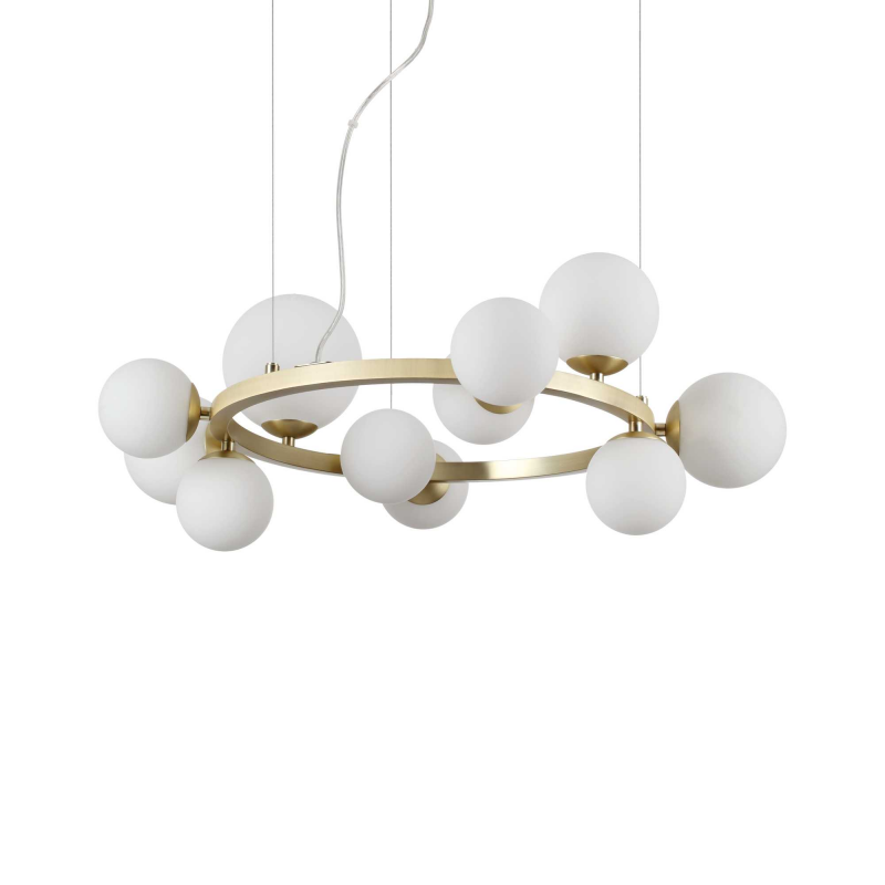 Lampada A Sospensione Perlage Sp11 Bianco Ideal-Lux