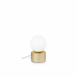 Lampada Da Tavolo Perlage Tl1 Bianco Ideal-Lux