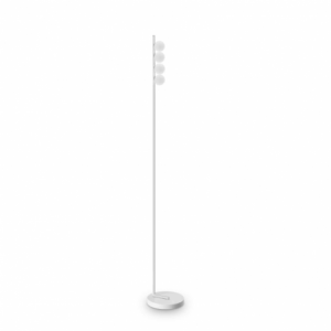 Lampada Da Terra Ping Pong Pt4 Bianco Ideal-Lux