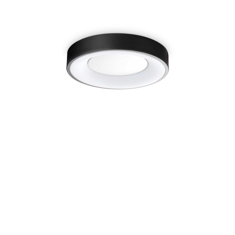 Lampada Da Soffitto Planet Pl D30 Nero Ideal-Lux