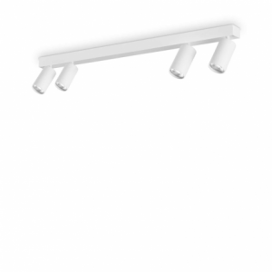 Lampada Da Soffitto Profilo Pl4 Bianco Ideal-Lux