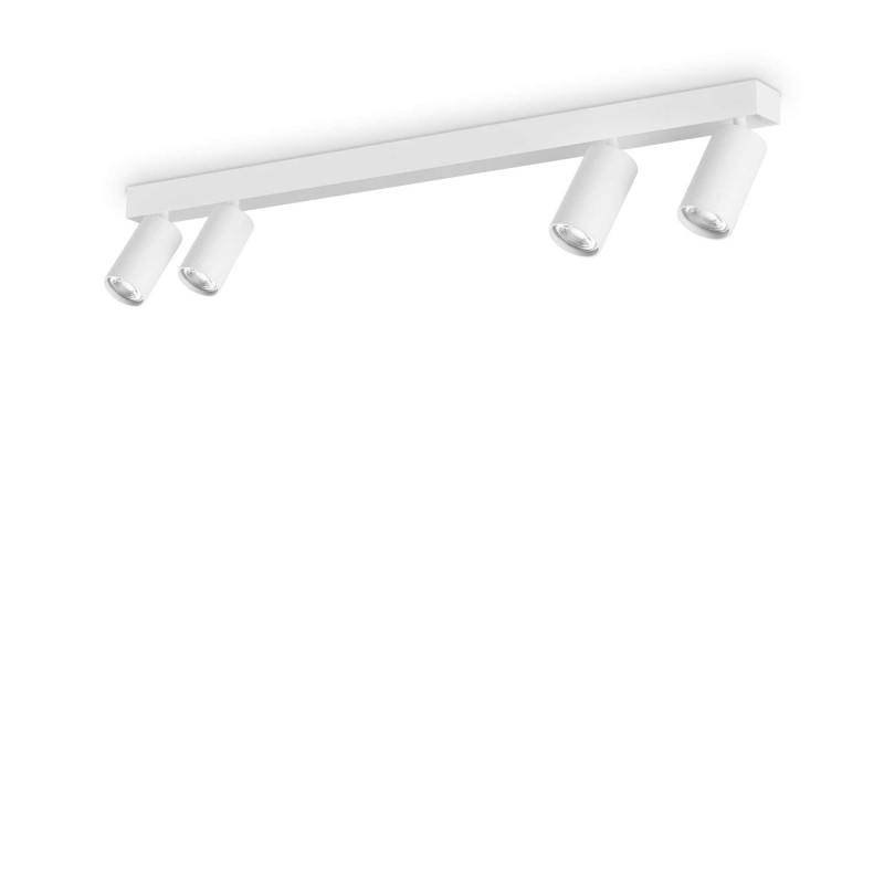 Lampada Da Soffitto Profilo Pl4 Bianco Ideal-Lux