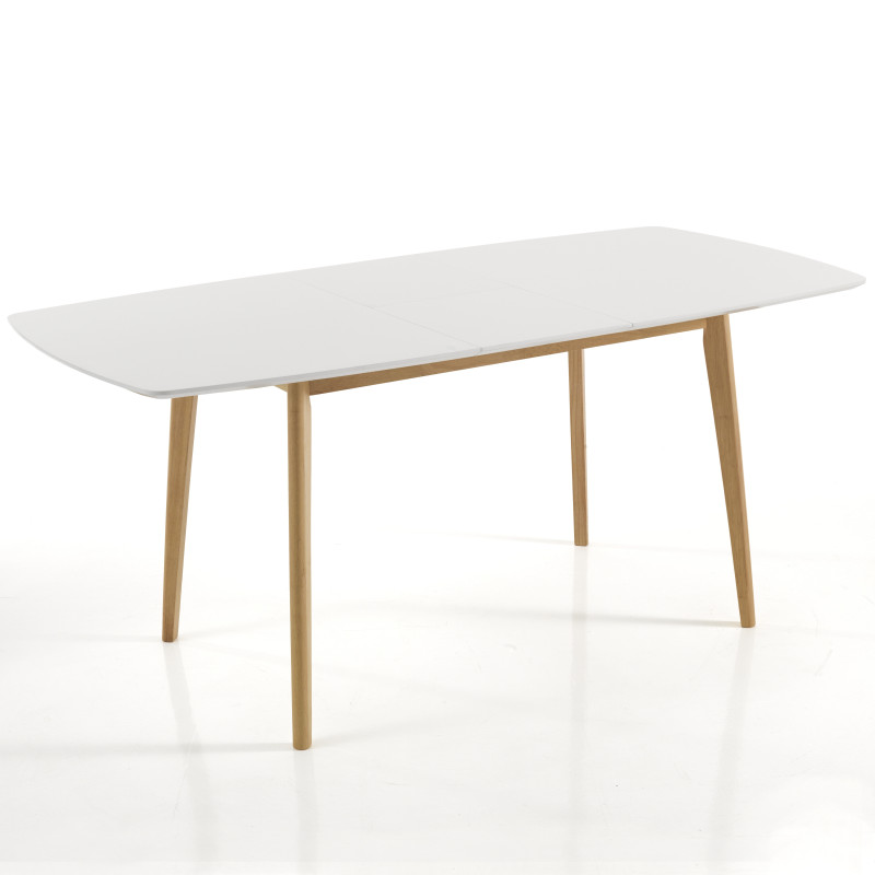 Tavolo Allungabile Still White / Wood 125 X 82 H.12 Cm