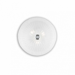 Lampada Da Soffitto Shell Pl3 Trasparente Ideal-Lux