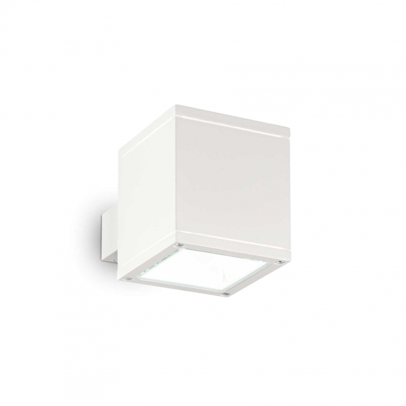 Lampada Da Parete Snif Ap1 Square Bianco Ideal-Lux