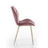 Sedia New Kemy Gold-Pink 87X69X50 Cm