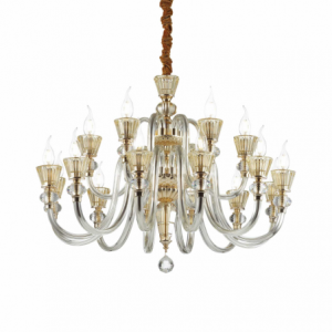 Lampada A Sospensione Strauss Sp18 Ideal-Lux