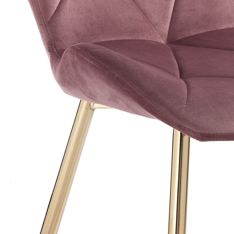 Sedia New Kemy Gold-Pink 87X69X50 Cm