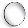 Specchio Da Parete Fit-A Black 62X62X5 Cm