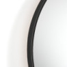 Specchio Da Parete Fit-A Black 62X62X5 Cm