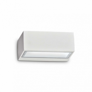 Lampada Da Parete Twin Ap1 Bianco Ideal-Lux