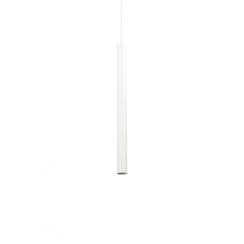 Lampada A Sospensione Ultrathin Sp D040 Round On-Off Bianco Ideal-Lux