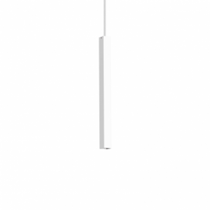 Lampada A Sospensione Ultrathin Sp D040 Square On-Off Bianco Ideal-Lux