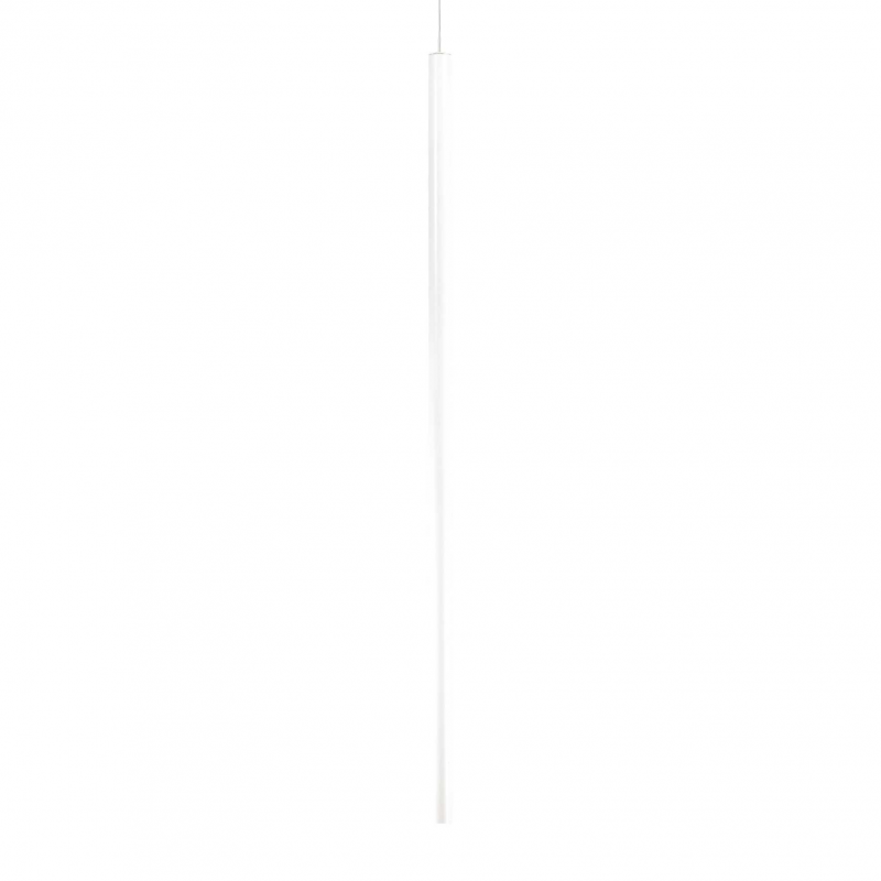 Lampada A Sospensione Ultrathin Sp D100 Round On-Off Bianco Ideal-Lux