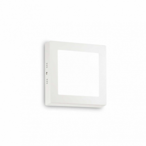 Lampada Da Soffitto Universal Pl D17 Square 3000K Ideal-Lux