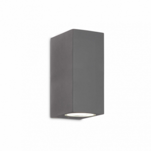 Lampada da Parete UP AP2 Antracite Ideal Lux doppia luce moderna