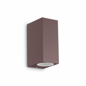 Lampada da Parete UP AP2 Coffee Ideal Lux doppia luce moderna