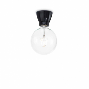 Lampada da soffitto Winery PL1 nero Ideal Lux moderna
