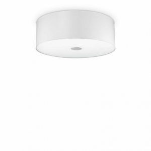 Lampada Da Soffitto Woody Pl4 Bianco Ideal-Lux
