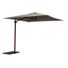 Ombrellone a palo laterale Trend Wood R300x200 cm Made in Italy