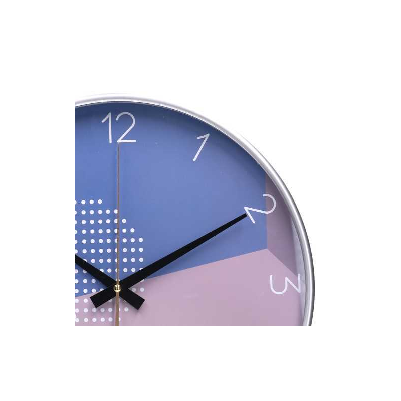 Orologio plastica astratto tondo cm ø35