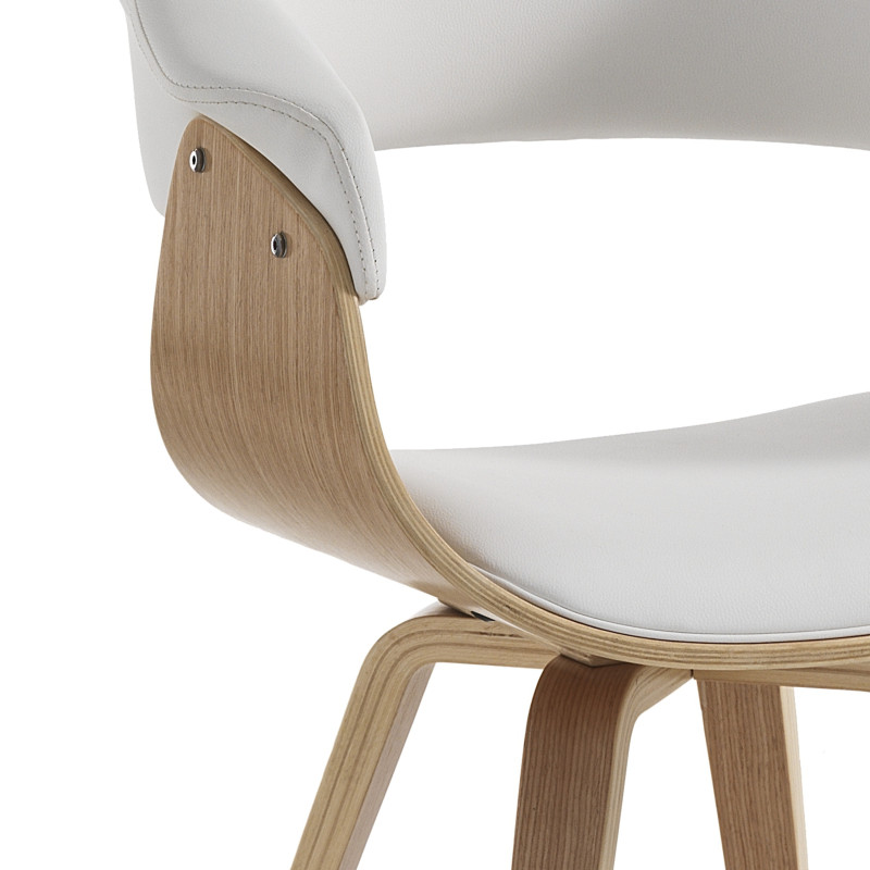 Sedia Visby Wood 61X62X37 Cm
