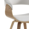 Sedia Visby Wood 61X62X37 Cm