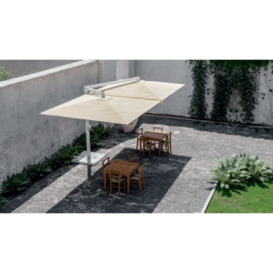 Zoom Ombrellone multiplo in alluminio Fellini a T varie misure