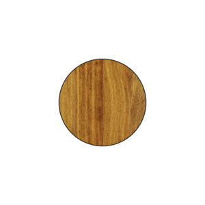 Zoom Ombrellone a palo centrale in legno tinta iroko Dolomiti varie misure