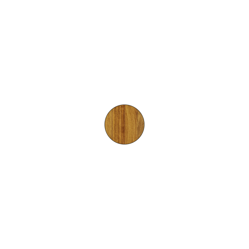Ombrellone a palo centrale in legno tinta iroko Dolomiti varie misure