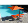 Ombrellone a palo laterale Trend Q250x250 cm Made in Italy