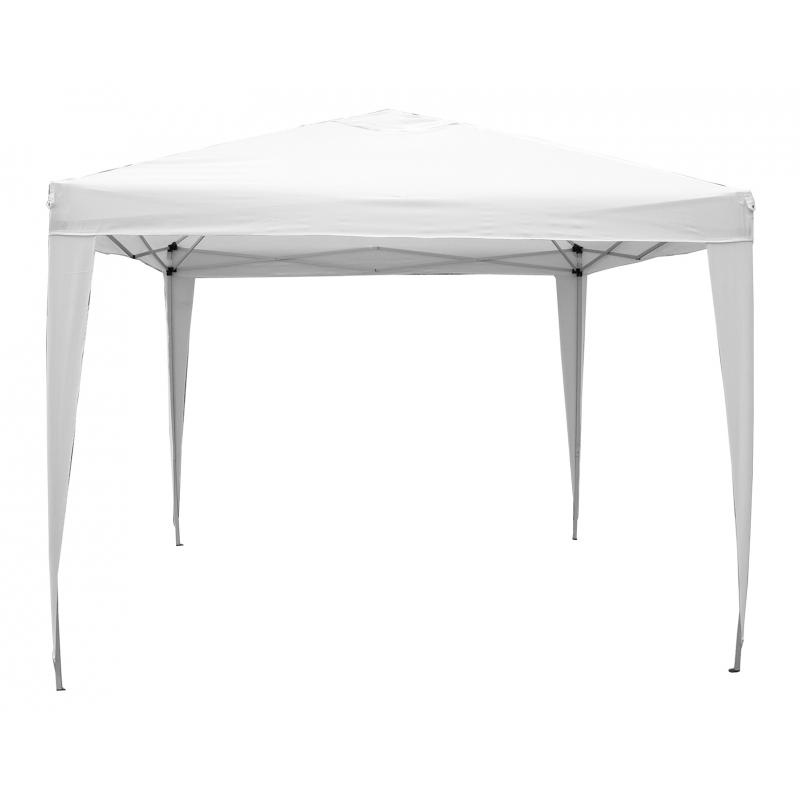 Gazebo parasole Estendibile Q300x300 cm BIANCO
