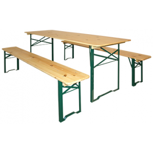 set da 2 Tavolo birreria singolo UE