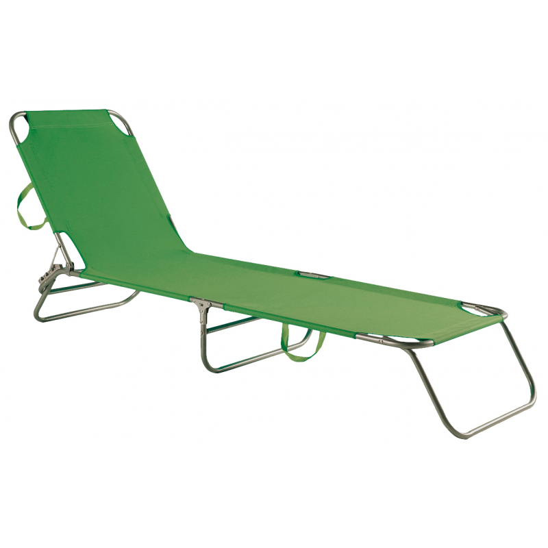 Set di 4 Lettini Pieghevoli in acciaio